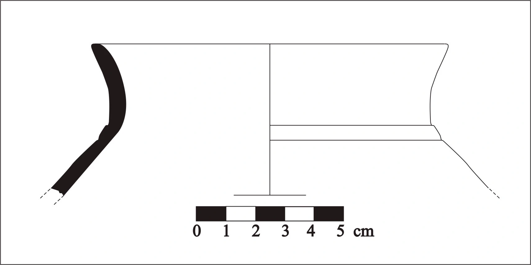 Roman Period Ceramic #796 technical drawing
