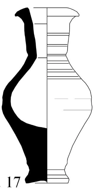 Hellenistic Period Ceramic #2333 technical drawing