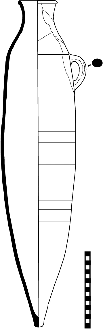 Classical Period Ceramic #2479 technical drawing