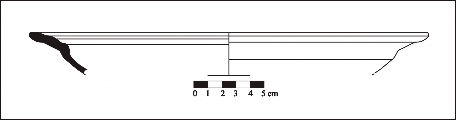 Roman Period Ceramic #748 technical drawing