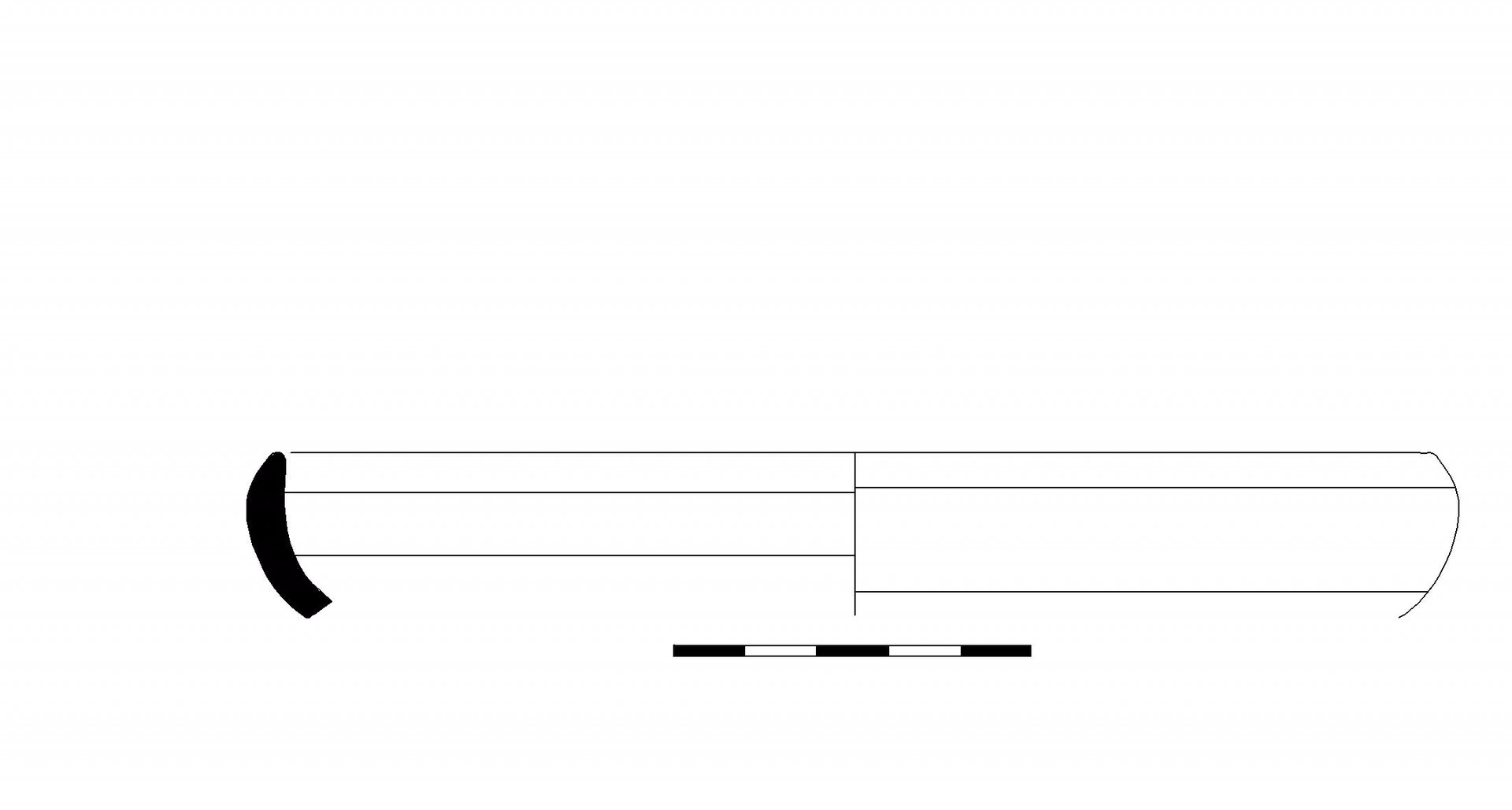 Roman Period Ceramic #2709 technical drawing
