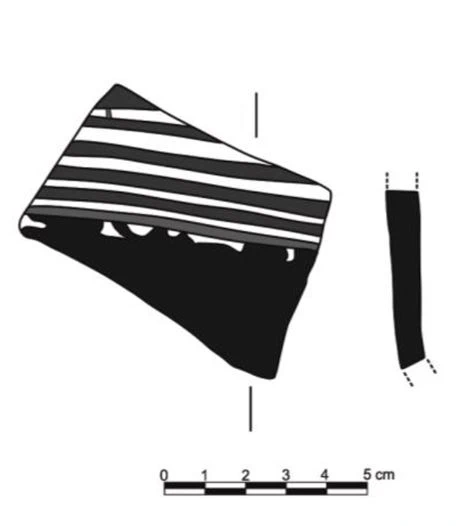 Geometrik Dönem Seramiği #2165 teknik çizimi