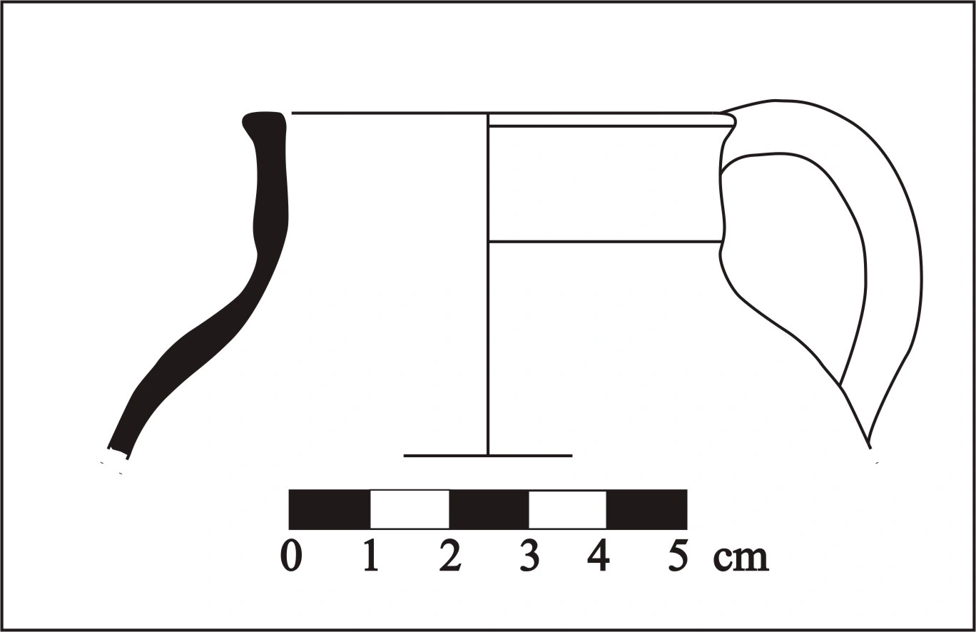 Roman Period Ceramic #546 technical drawing