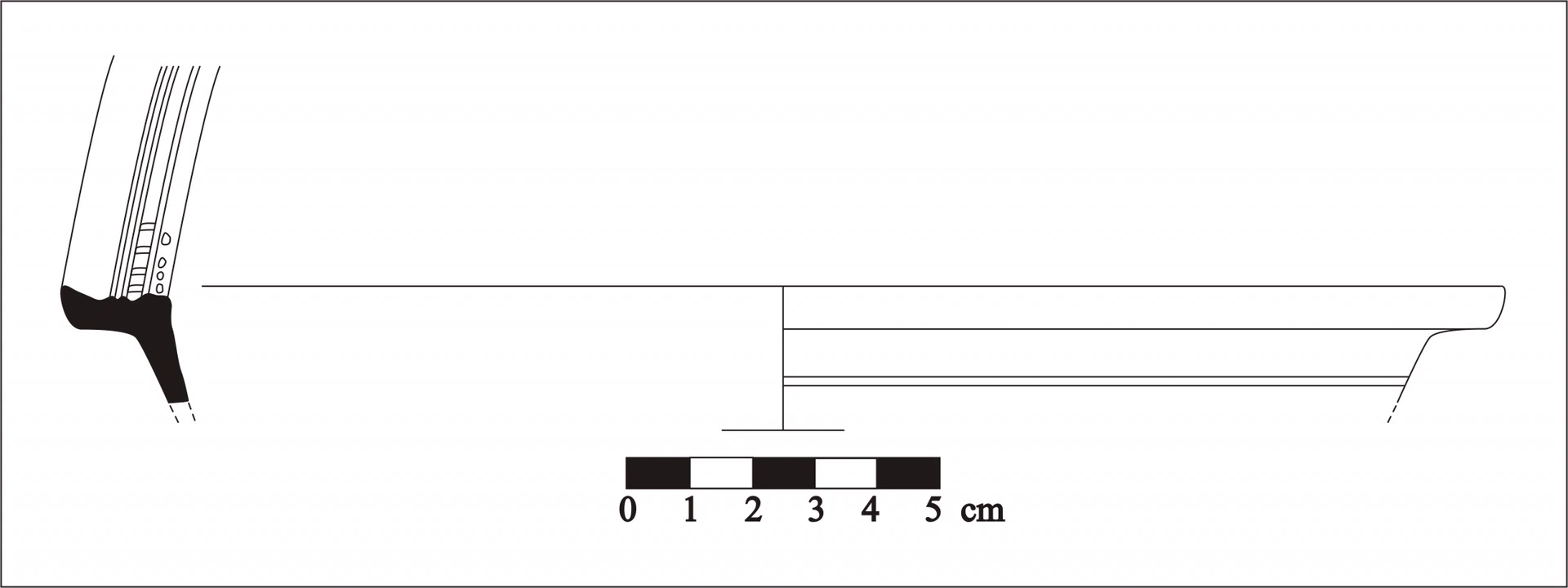 Roman Period Ceramic #779 technical drawing