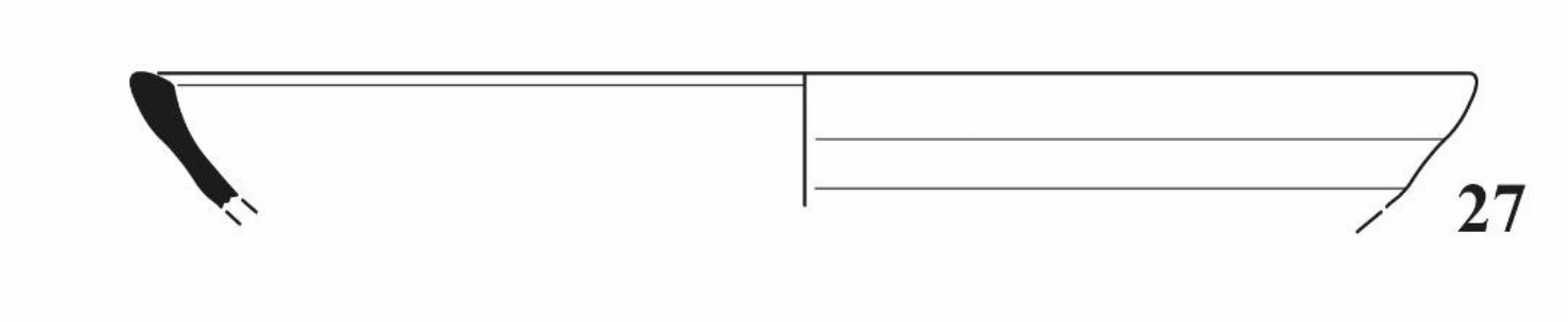 Roman Period Ceramic #2777 technical drawing