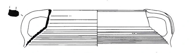 Roman Period Ceramic #1683 technical drawing