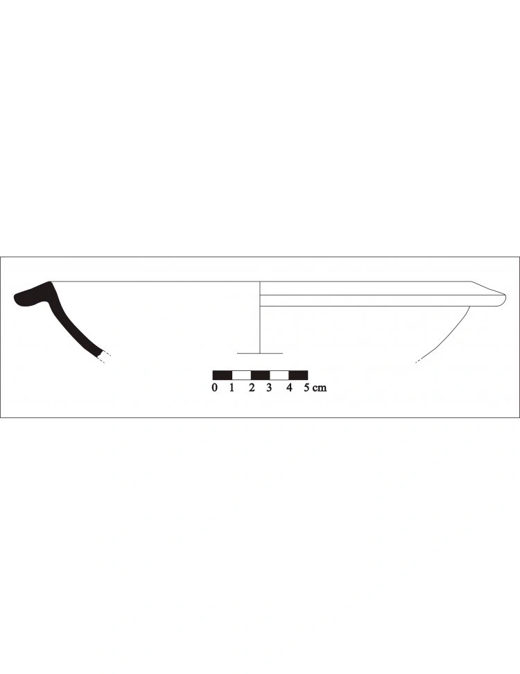Roman Period Ceramic #529 technical drawing