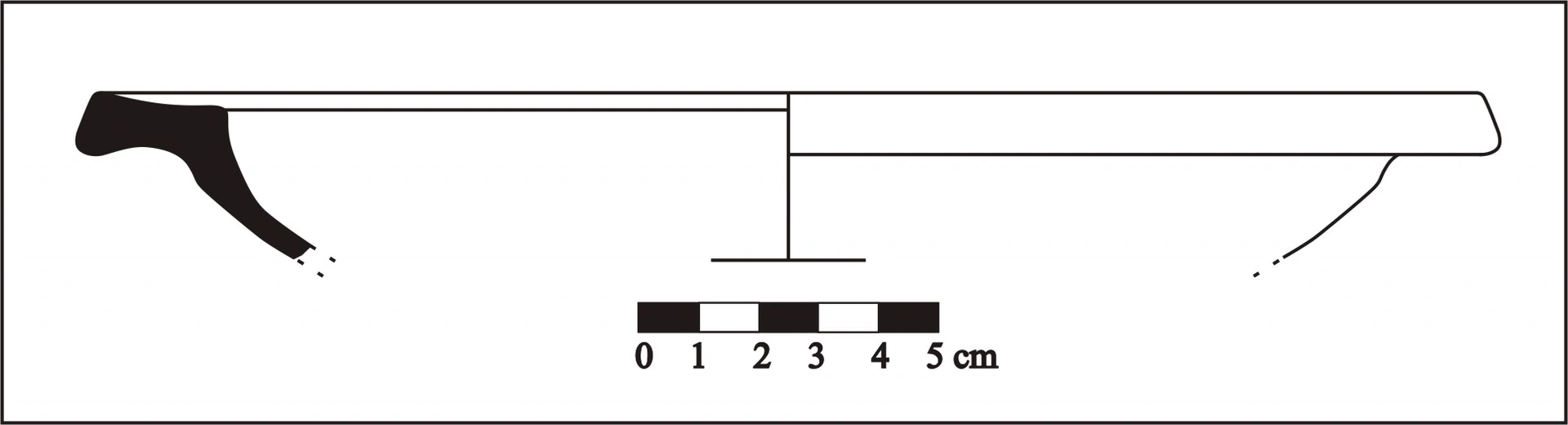Roman Period Ceramic #768 technical drawing