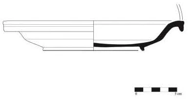 Roman Period Ceramic #916 technical drawing