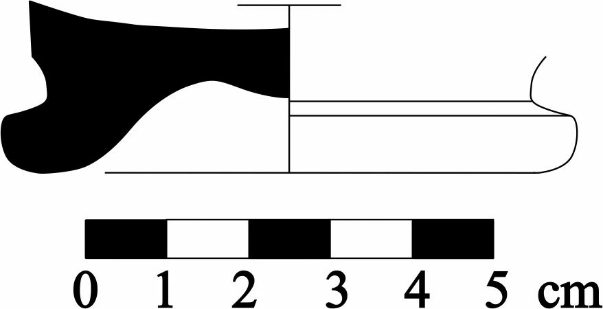 Roman Period Ceramic #804 technical drawing