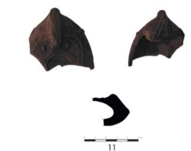 Roman Period Ceramic #2827 technical drawing
