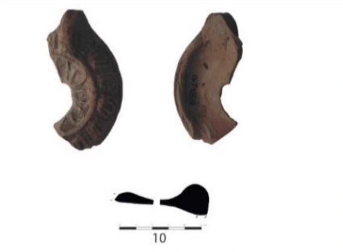 Roman Period Ceramic #2826 technical drawing