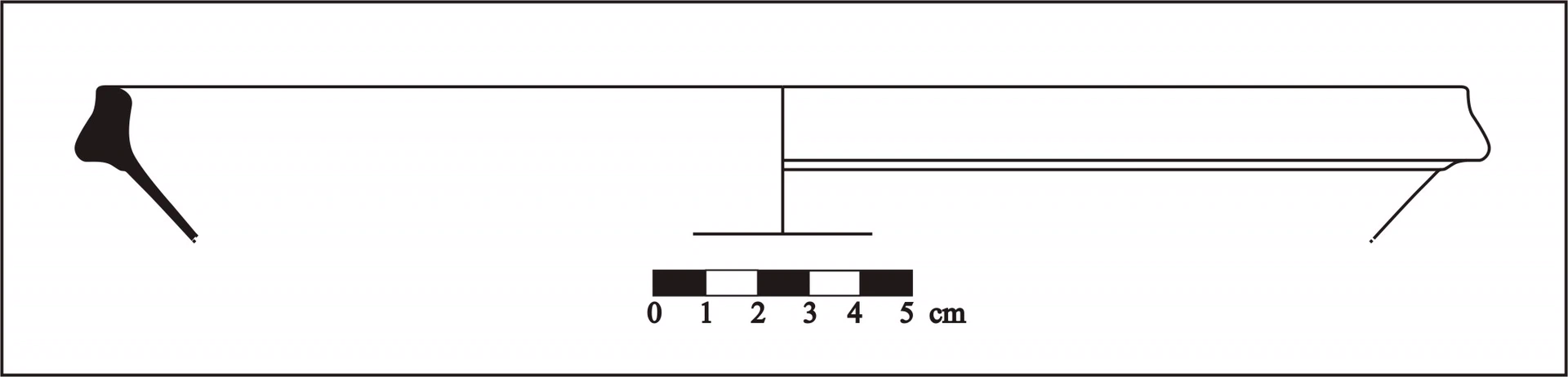 Roman Period Ceramic #596 technical drawing