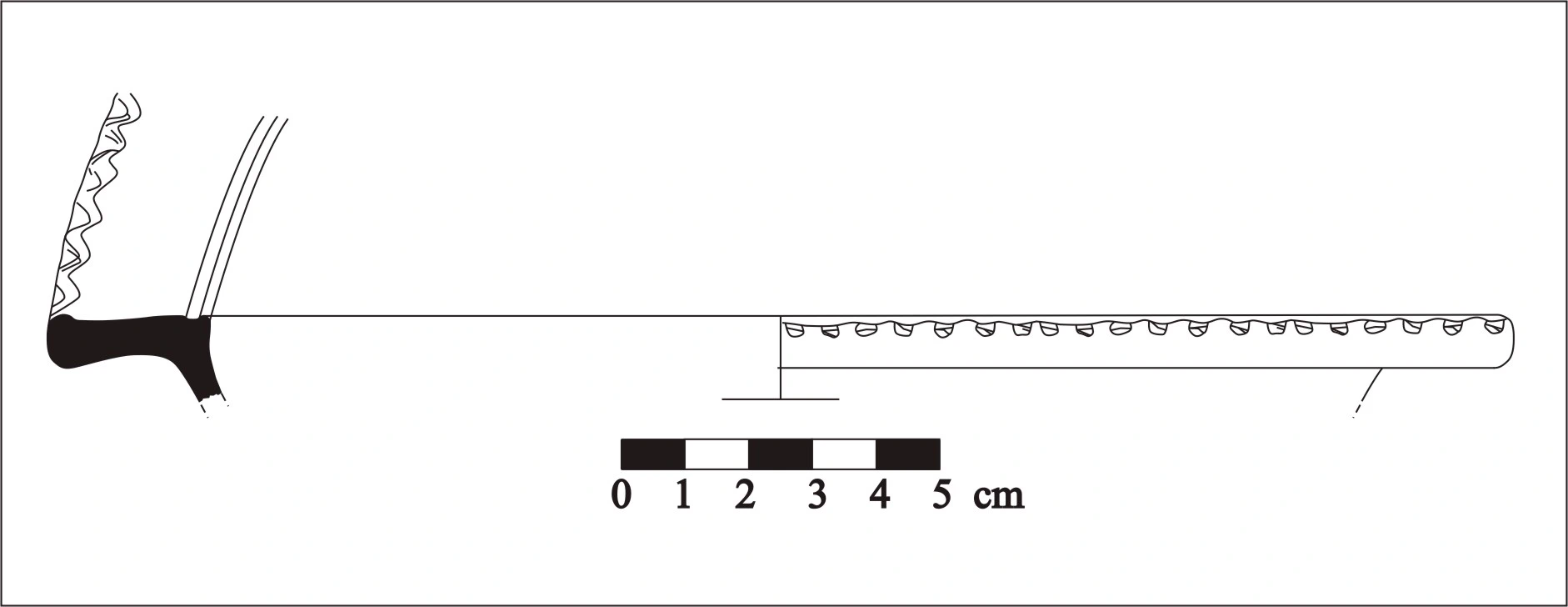 Roman Period Ceramic #634 technical drawing