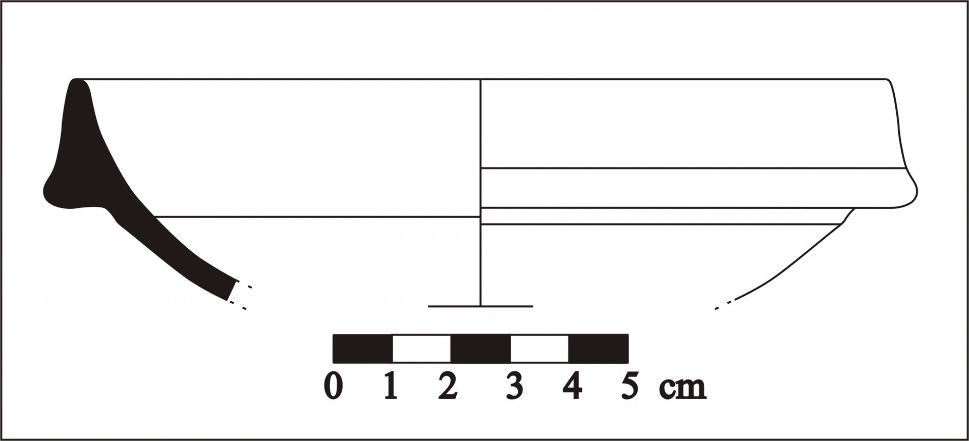 Roman Period Ceramic #507 technical drawing