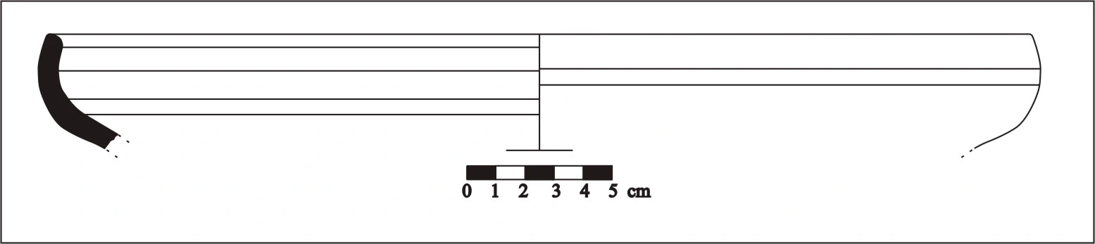 Roman Period Ceramic #709 technical drawing