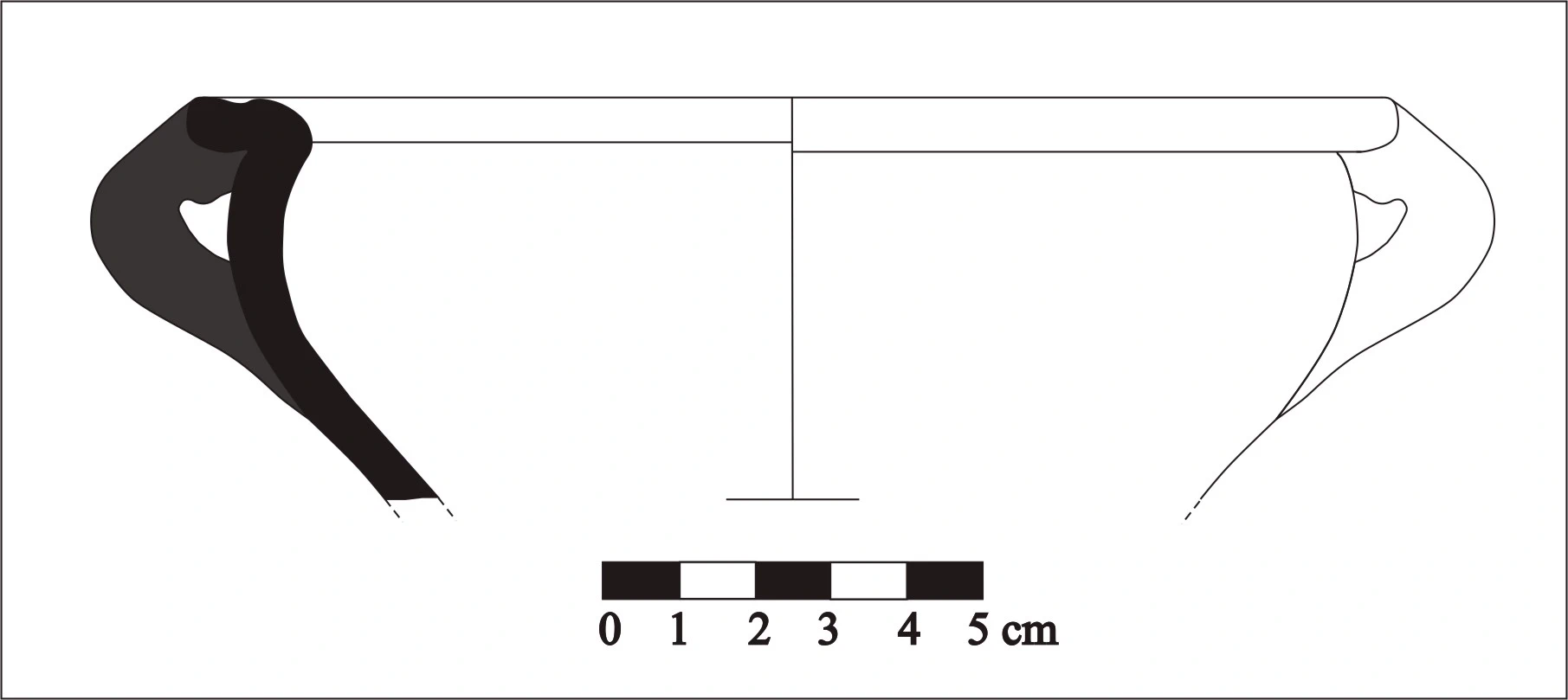 Roman Period Ceramic #575 technical drawing