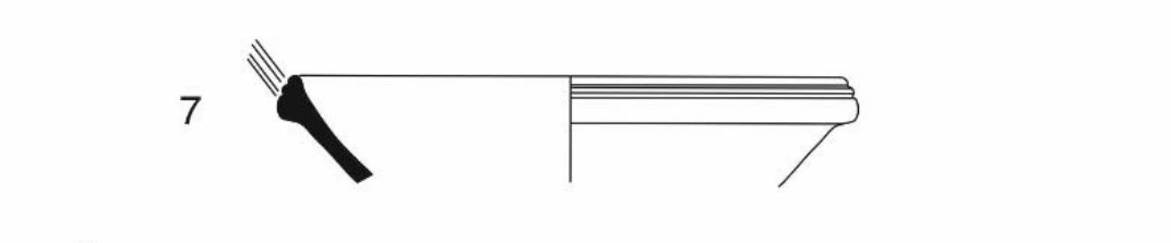 Roman Period Ceramic #2846 technical drawing