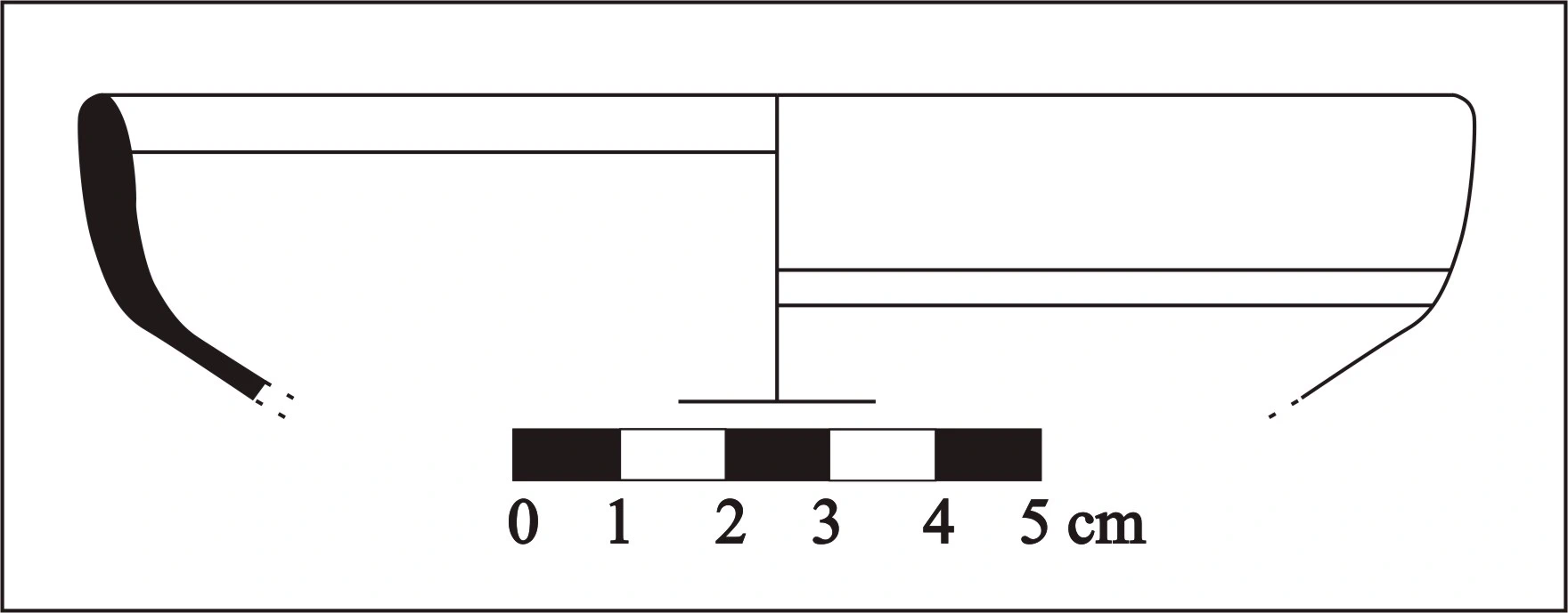 Roman Period Ceramic #733 technical drawing