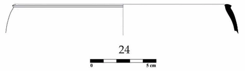 Roman Period Ceramic #943 technical drawing