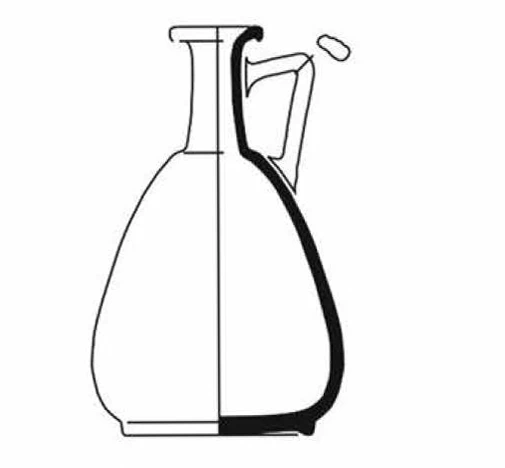 Roman Period Ceramic #908 technical drawing