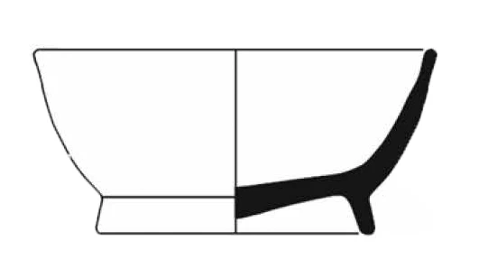 Roman Period Ceramic #893 technical drawing