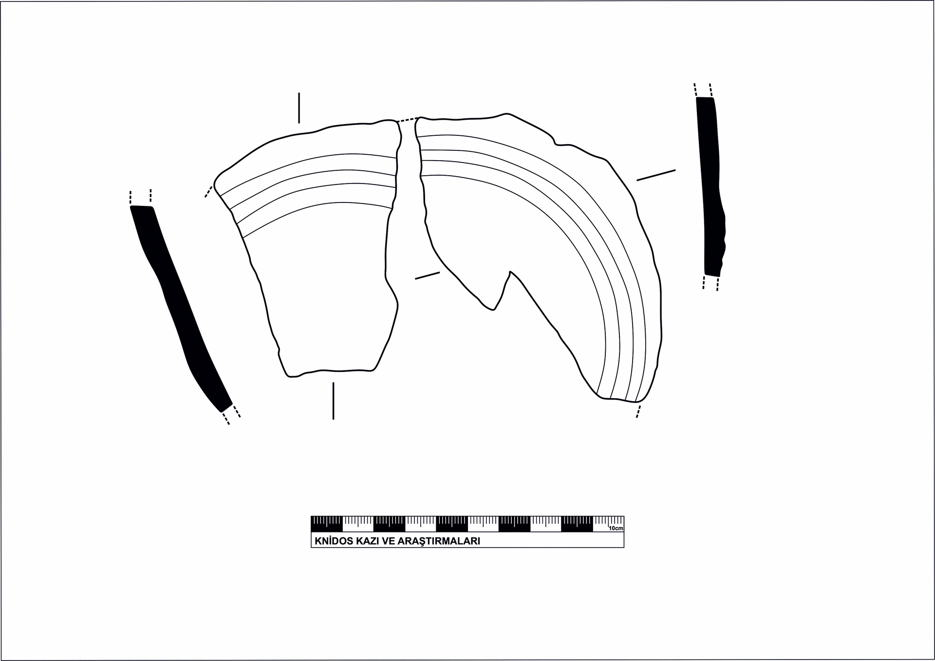 Roman Period Ceramic #2413 technical drawing