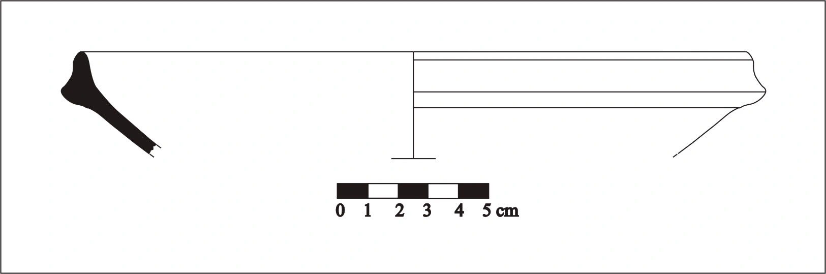 Roman Period Ceramic #566 technical drawing
