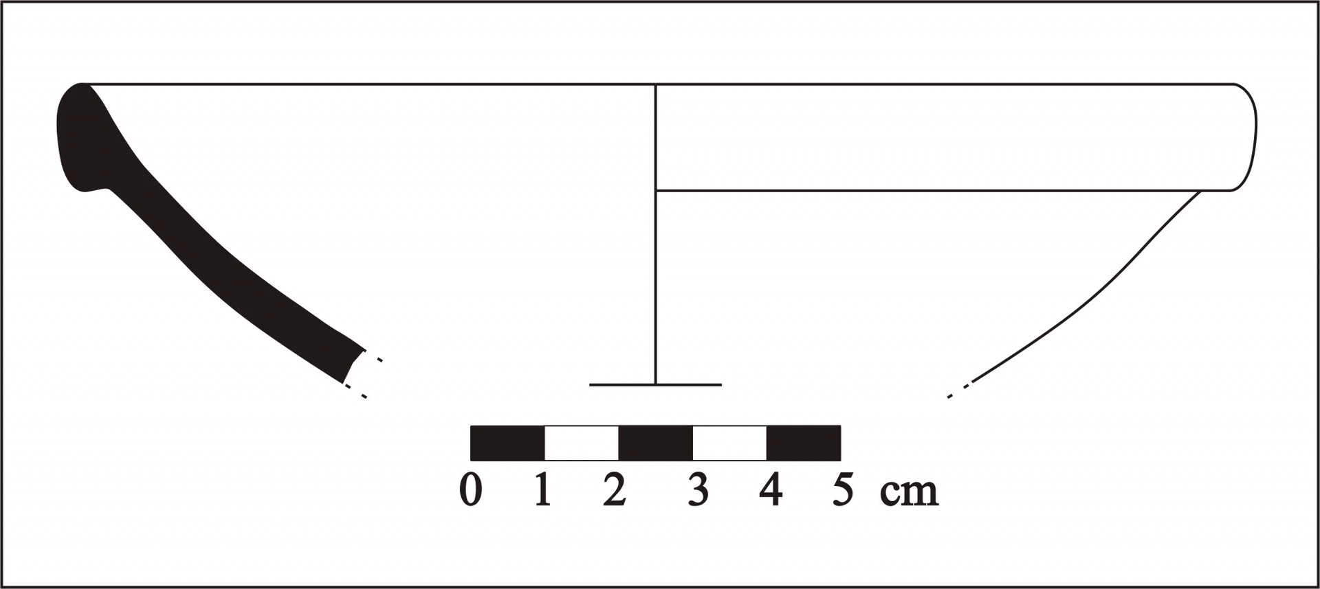 Roman Period Ceramic #729 technical drawing