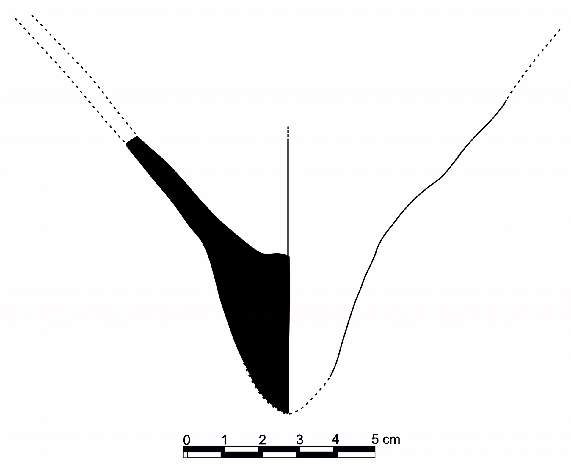 Roman Period Ceramic #2432 technical drawing