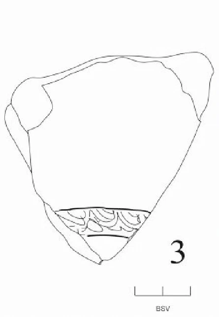Byzantine Period Ceramic #1398 technical drawing