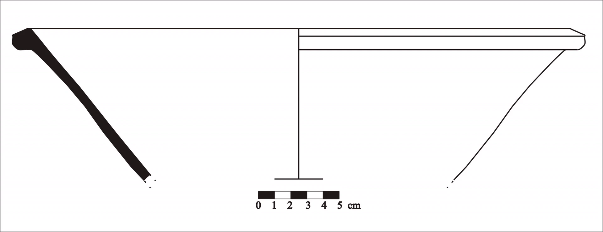 Roman Period Ceramic #524 technical drawing