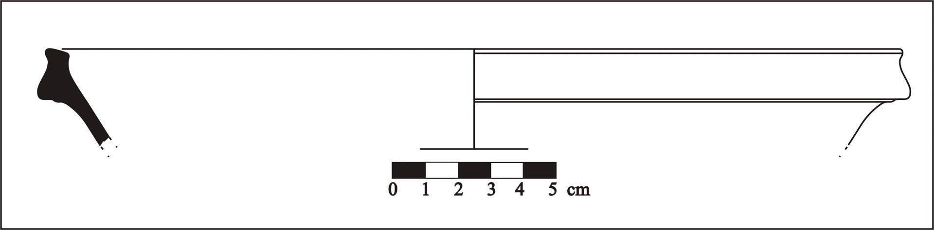 Roman Period Ceramic #600 technical drawing