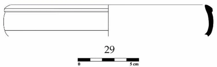 Roman Period Ceramic #948 technical drawing