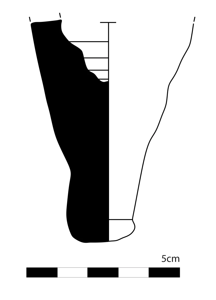 Roman Period Ceramic #879 technical drawing
