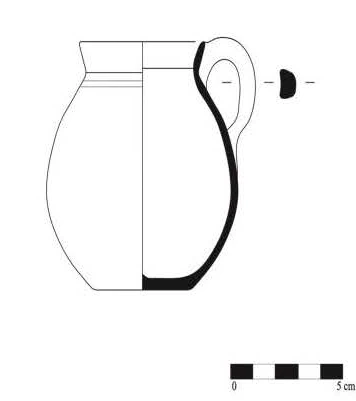 Roman Period Ceramic #918 technical drawing