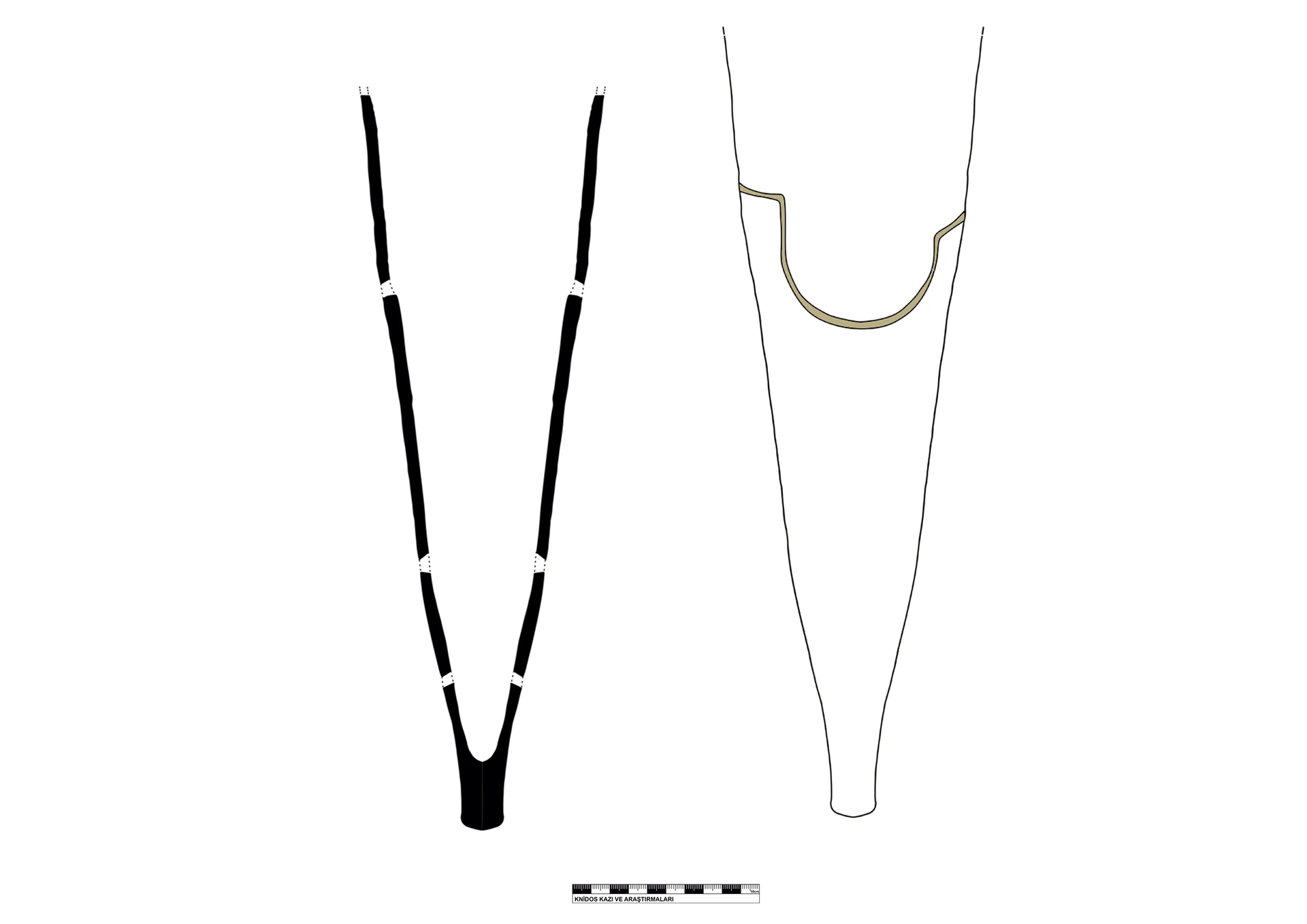 Roman Period Ceramic #2438 technical drawing