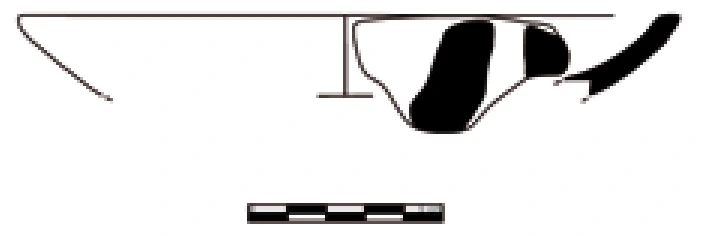 Chalcolithic Age Ceramic #995 technical drawing