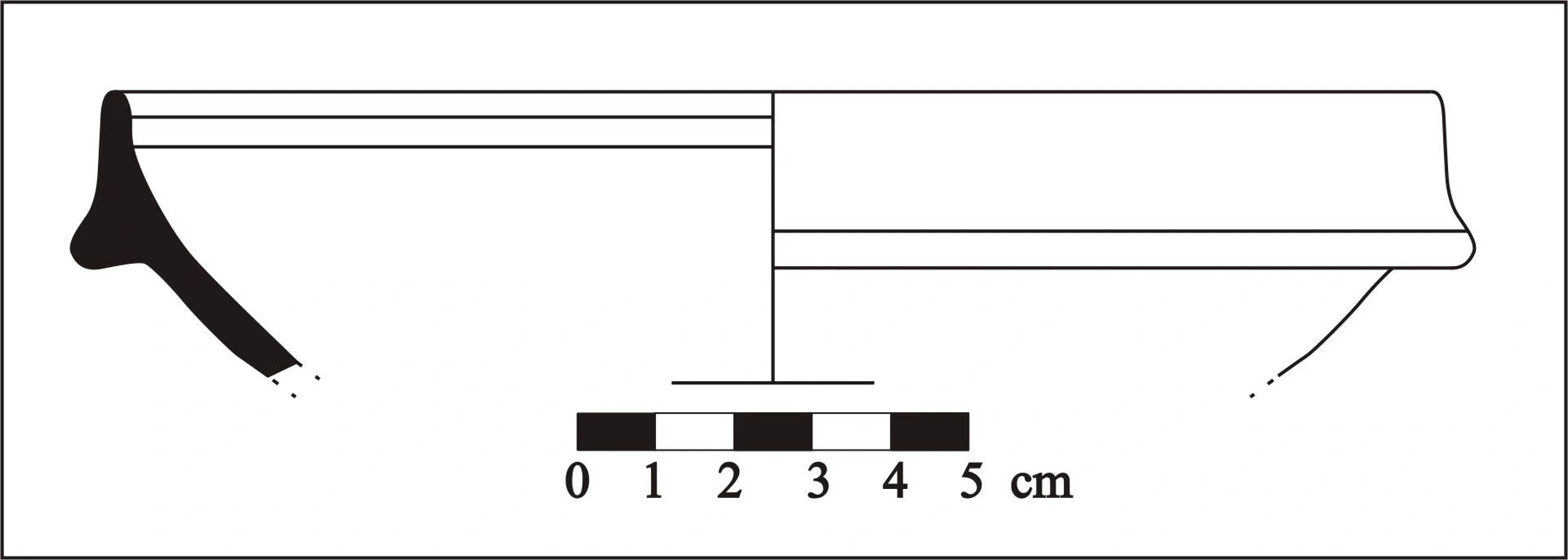 Roman Period Ceramic #509 technical drawing