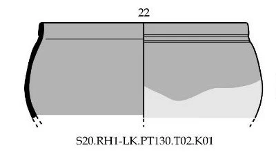 Roman Period Ceramic #2569 technical drawing