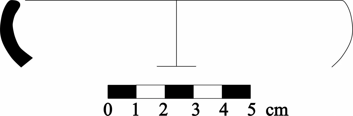 Roman Period Ceramic #817 technical drawing