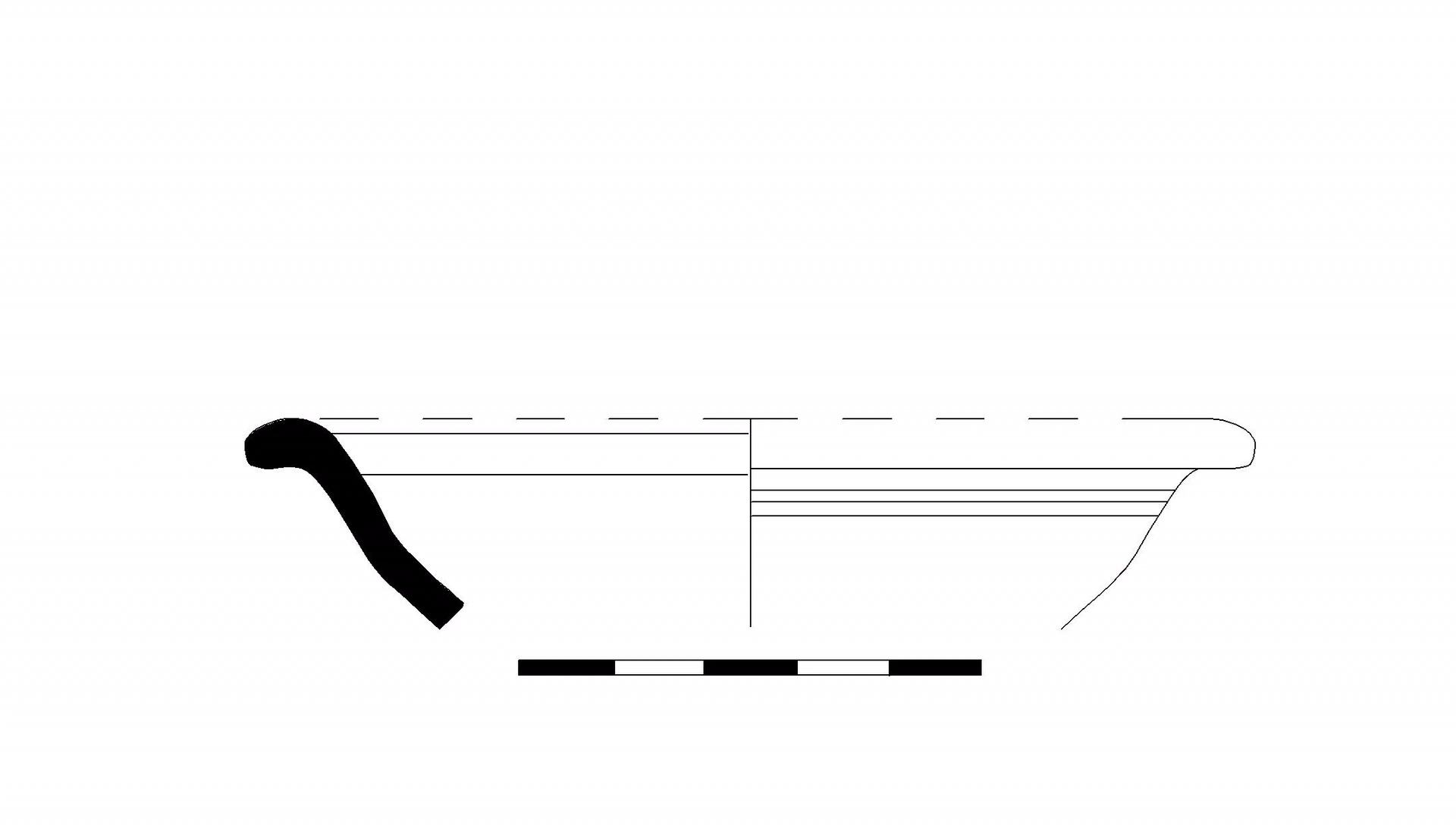 Roman Period Ceramic #2743 technical drawing