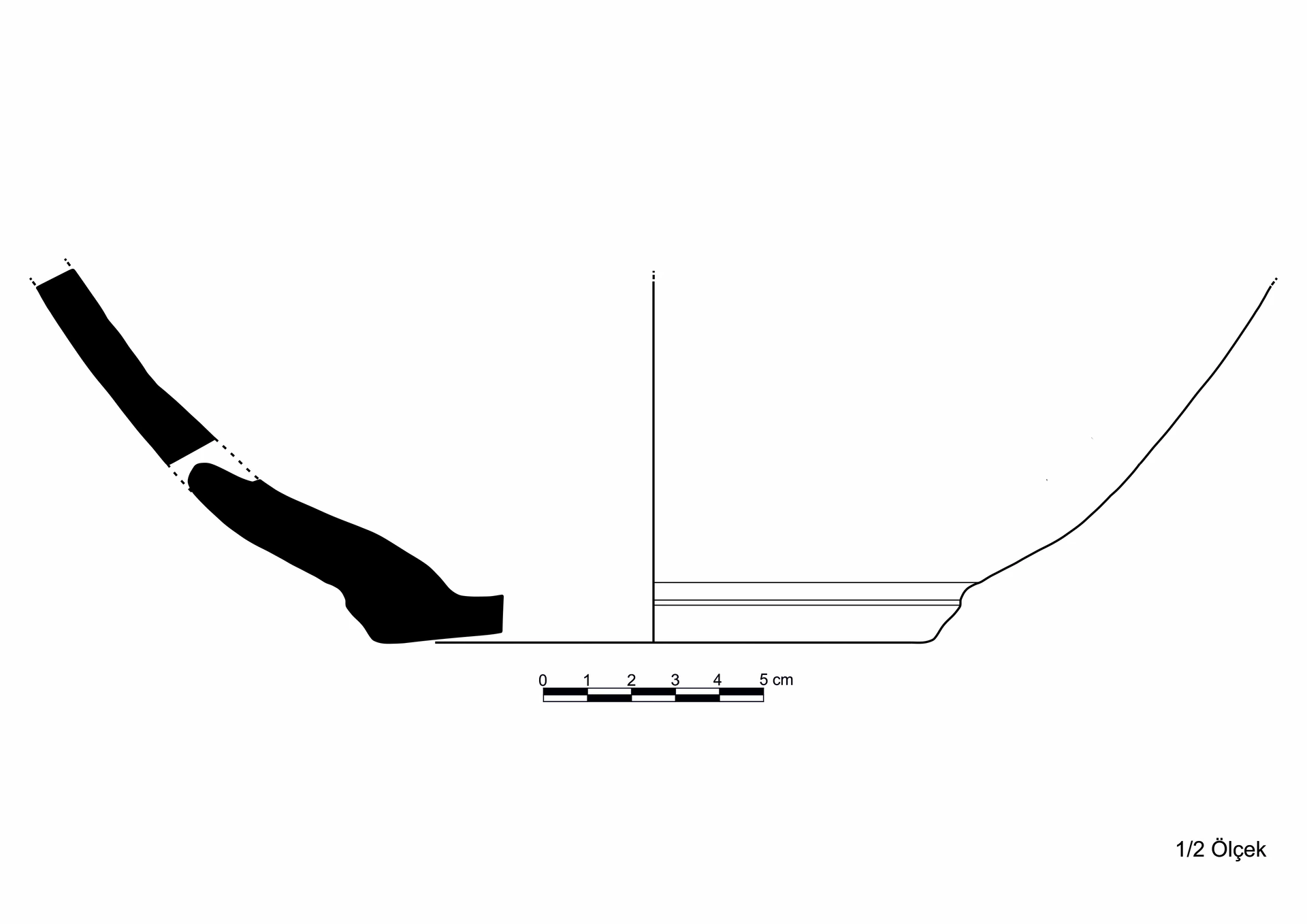 Roman Period Ceramic #2175 technical drawing
