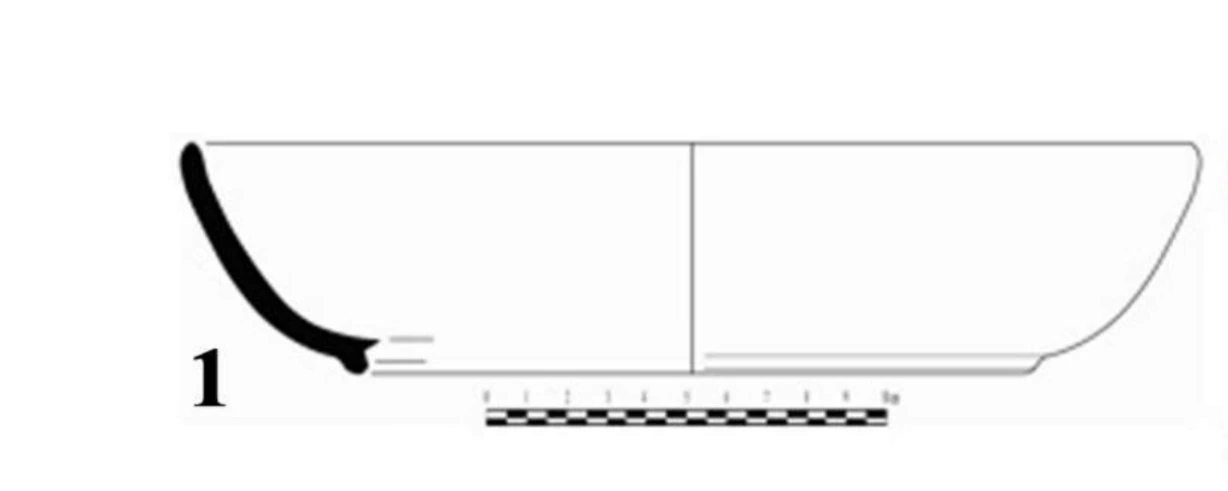 Roman Period Ceramic #2811 technical drawing