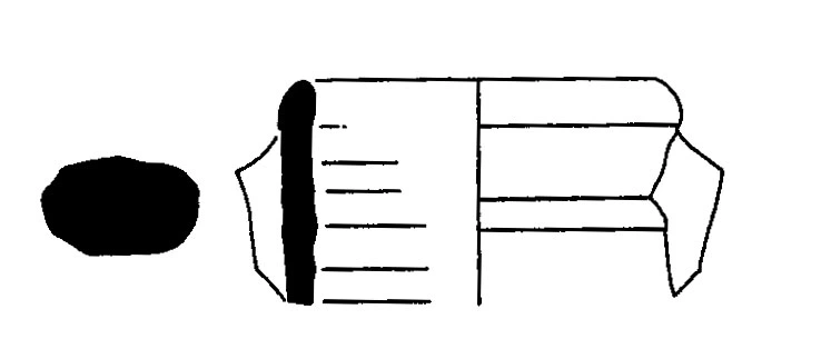 Roman Period Ceramic #2005 technical drawing