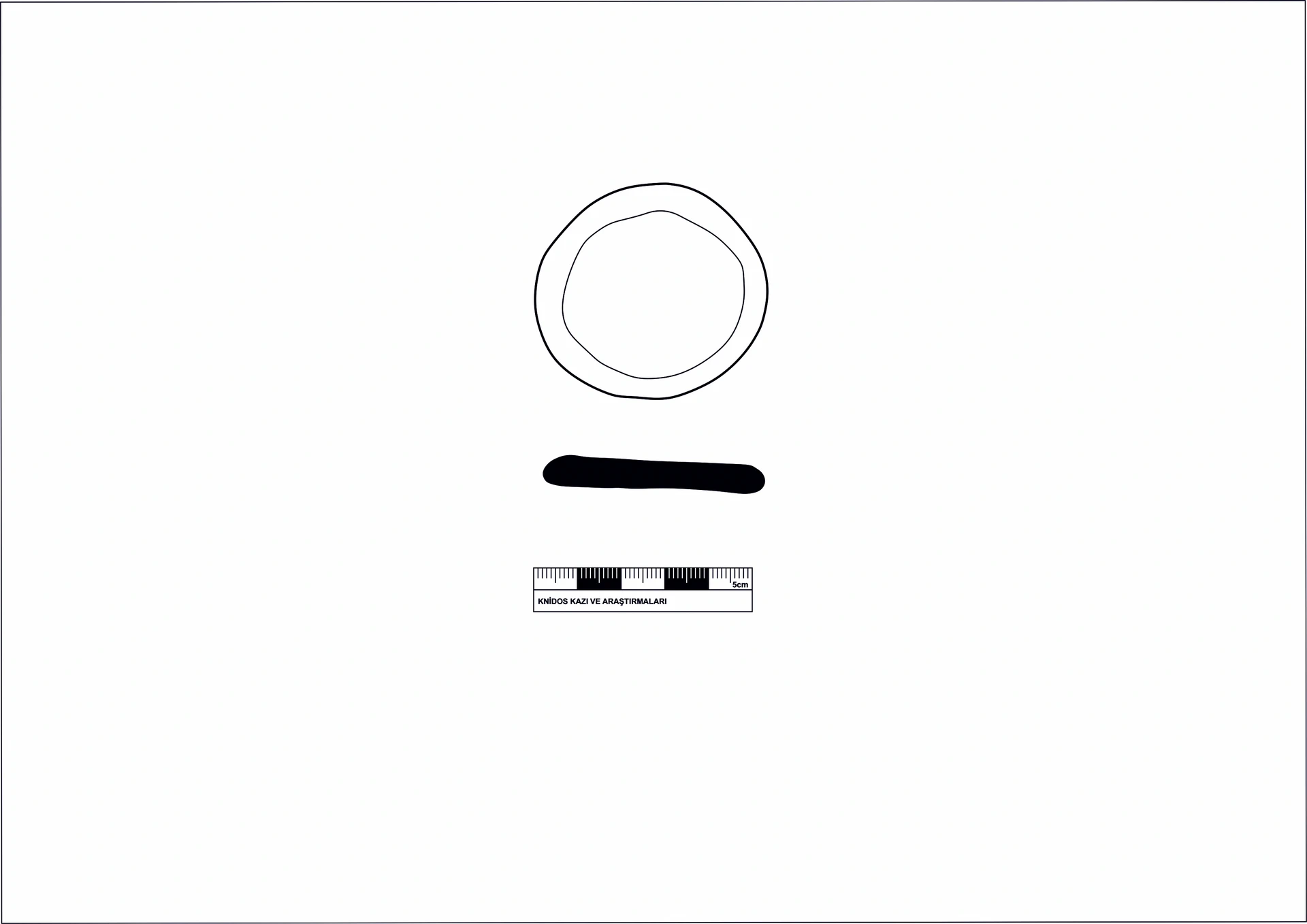 Roman Period Ceramic #2415 technical drawing