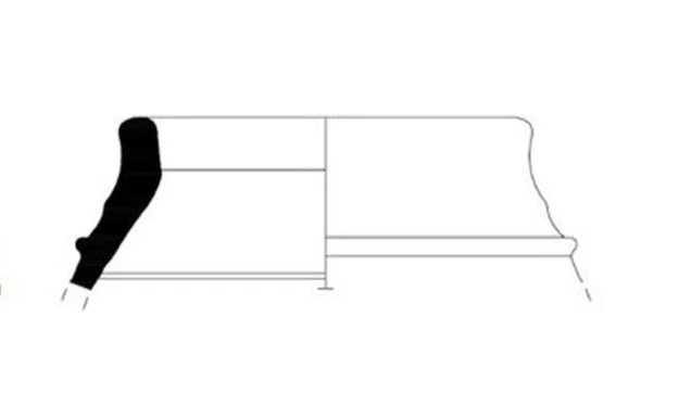 Roman Period Ceramic #2617 technical drawing