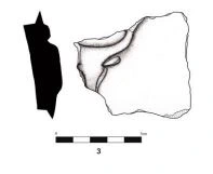 Neolithic Age Ceramic #1798 technical drawing