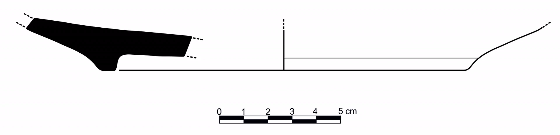 Roman Period Ceramic #2381 technical drawing