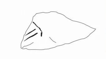 Byzantine Period Ceramic #1400 technical drawing